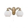 Aplica clasica din alama cu 2 brate design italian 8600