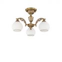 Lustra aplicata clasica din alama design italian 8600