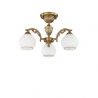 Lustra aplicata clasica din alama design italian 8600