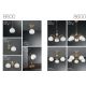 Plafoniere - Lustra aplicata clasica din alama design italian 8600