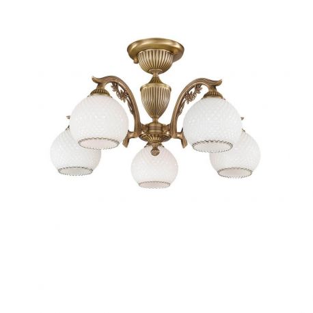 Plafoniere - Lustra aplicata clasica din alama design italian 8600
