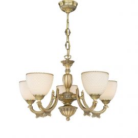 Candelabre, Lustre - Candelabru din alama cu 5 brate design italian 7055