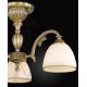 Lustre aplicate - Lustra aplicata din alama cu 3 brate design italian 7055