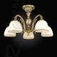 Lustre aplicate - Lustra aplicata din alama cu 5 brate design italian 7055