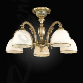 Lustre aplicate - Lustra aplicata din alama cu 5 brate design italian 7055