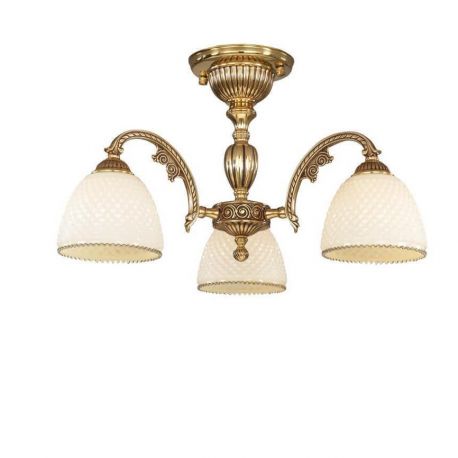 Lustre aplicate - Lustra aplicata din alama cu 3 brate design italian 7125