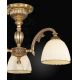 Lustre aplicate - Lustra aplicata din alama cu 3 brate design italian 7125