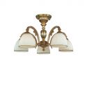 Lustra aplicata din alama cu 5 brate design italian 7125