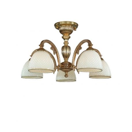 Lustre aplicate - Lustra aplicata din alama cu 5 brate design italian 7125