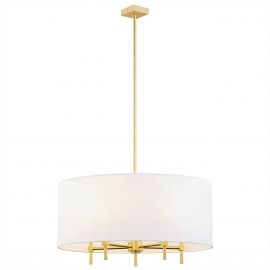 Pendule, Lustre suspendate - Lustra suspendata eleganta ABBANO alb