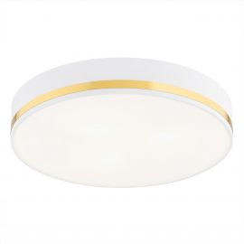 Plafoniere - Plafoniera design modern AMORE alb, diametru 45cm