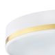 Plafoniere - Plafoniera design modern AMORE alb, diametru 45cm