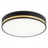 Plafoniera design modern AMORE negru, diametru 45cm