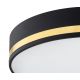Plafoniere - Plafoniera design modern AMORE negru, diametru 45cm
