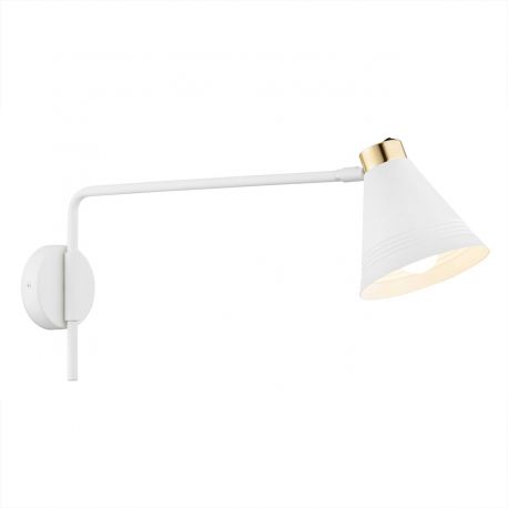 Aplice, corpuri de iluminat pentru pereti - Aplica de perete design modern AVALONE alb