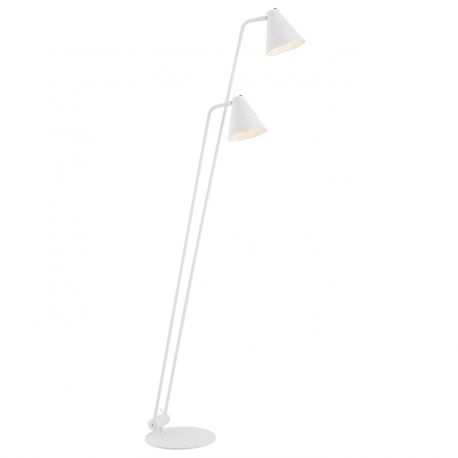 Lampadare - Lampadar cu 2 brate design modern AVALONE alb