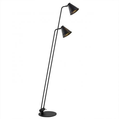 Lampadare - Lampadar cu 2 brate design modern AVALONE negru