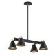 Candelabre, Lustre - Lustra cu 4 brate design modern AVALONE negru
