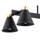 Candelabre, Lustre - Lustra cu 4 brate design modern AVALONE negru
