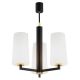 Candelabre, Lustre - Lustra cu 3 brate design modern CAMELOT PLUS negru