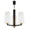 Lustra cu 3 brate design modern CAMELOT PLUS negru