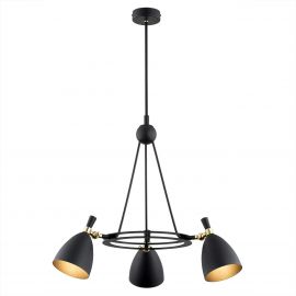 Candelabre, Lustre - Lustra cu 3 spoturi design modern CHARLOTTE negru