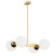 Candelabre, Lustre - Lustra cu 4 surse de iluminat moderna FREEMONT