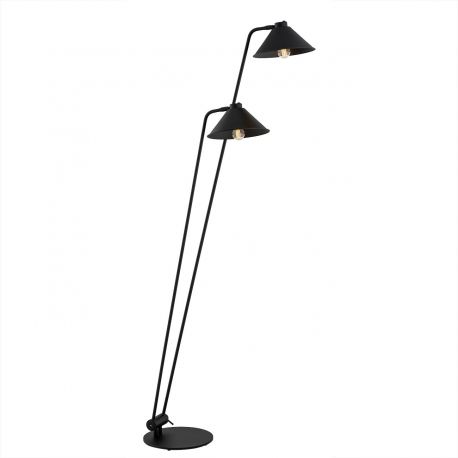 Lampadare - Lampadar, cu 2 brate design modern GABIAN negru
