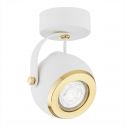 Spot aplicat directionabil modern KOS PLUS alb