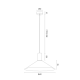 Pendule, Lustre suspendate - Pendul design modern MINORI negru