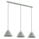 Pendule, Lustre suspendate - Lustra cu 3 pendule design modern ORTE sage