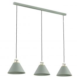 Pendule, Lustre suspendate - Lustra cu 3 pendule design modern ORTE sage