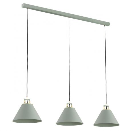 Pendule, Lustre suspendate - Lustra cu 3 pendule design modern ORTE sage
