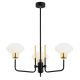 Pendule, Lustre suspendate - Lustra cu 3 brate design moderna RAVELLO negru