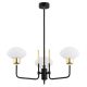 Pendule, Lustre suspendate - Lustra cu 3 brate design moderna RAVELLO negru
