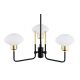 Pendule, Lustre suspendate - Lustra cu 3 brate design moderna RAVELLO negru