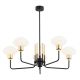 Pendule, Lustre suspendate - Lustra cu 5 brate design moderna RAVELLO negru