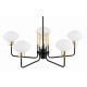 Pendule, Lustre suspendate - Lustra cu 5 brate design moderna RAVELLO negru