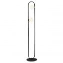 Lampadar, lampa de podea design modern Rovetto negru