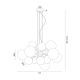 Candelabre, Lustre - Candelabru design modern Salerno alama