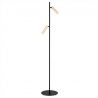 Lampadar, lampa de podea design modern TORRE negru, alama