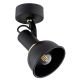 Plafoniere cu spoturi, Spoturi aplicate - Spot aplicat directionabil modern Twist negru