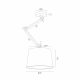 Pendule, Lustre suspendate - Pendul cu brat articulat design modern Zakyntos alama