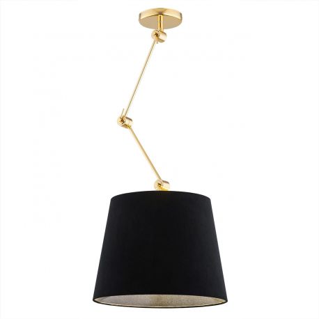 Pendule, Lustre suspendate - Pendul cu brat articulat design modern Zakyntos alama