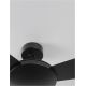 Lustre cu ventilator - Ventilator de tavan cu telecomanda design modern BLAIRE negru