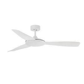 Lustre cu ventilator - Ventilator de tavan cu telecomanda design modern BLAIRE alb