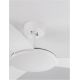 Lustre cu ventilator - Ventilator de tavan cu telecomanda design modern BLAIRE alb