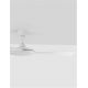 Lustre cu ventilator - Ventilator de tavan cu telecomanda design modern BLAIRE alb