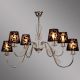 Candelabre, Lustre - Candelabru cu 6 brate Wingo crom
