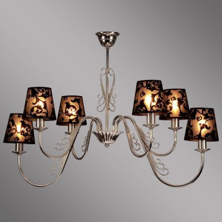 Candelabre, Lustre - Candelabru cu 6 brate Wingo crom